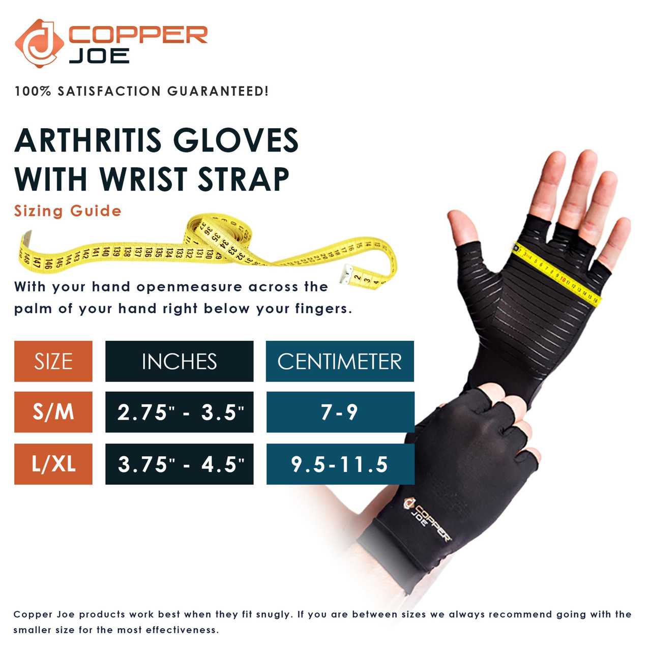 Copper Joe Fingerless Arthritis Gloves - DailySteals