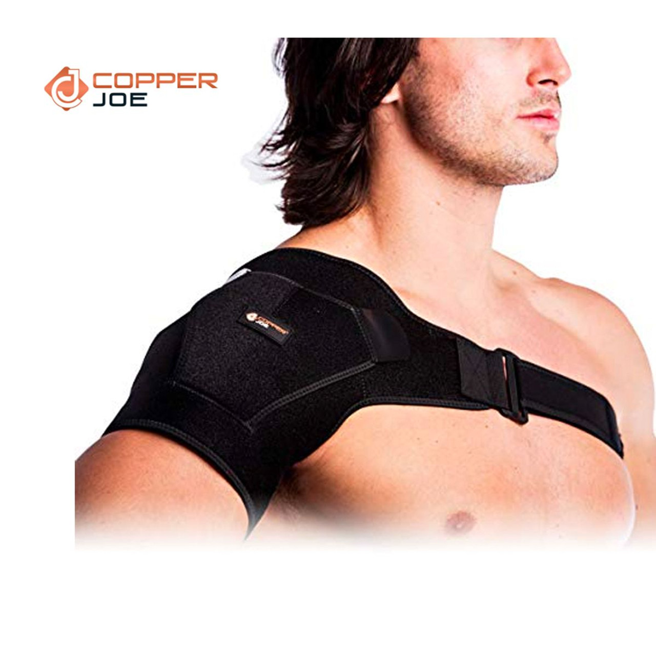 Copper Joe® Copper-Infused Adjustable Shoulder Brace product image