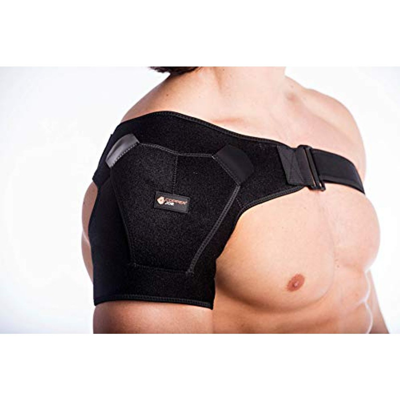 Copper Joe® Copper-Infused Adjustable Shoulder Brace product image