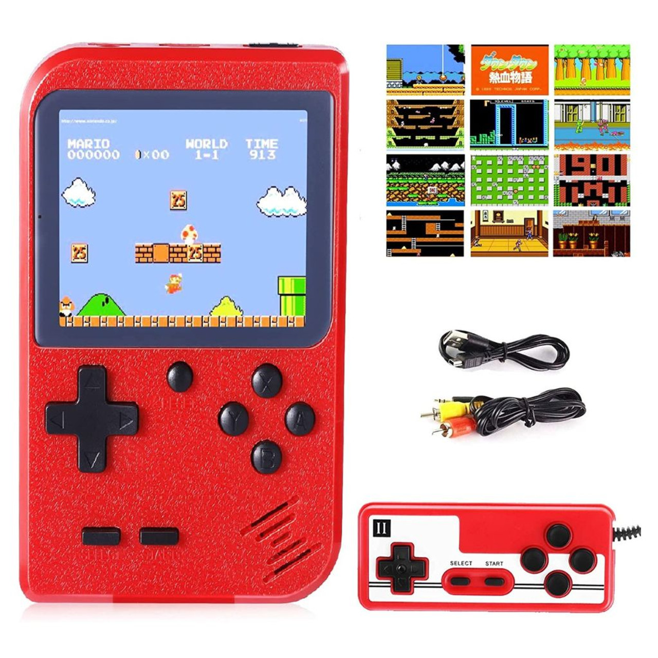 Portable Handheld Game System with 400 Inbuilt Classic Games product image