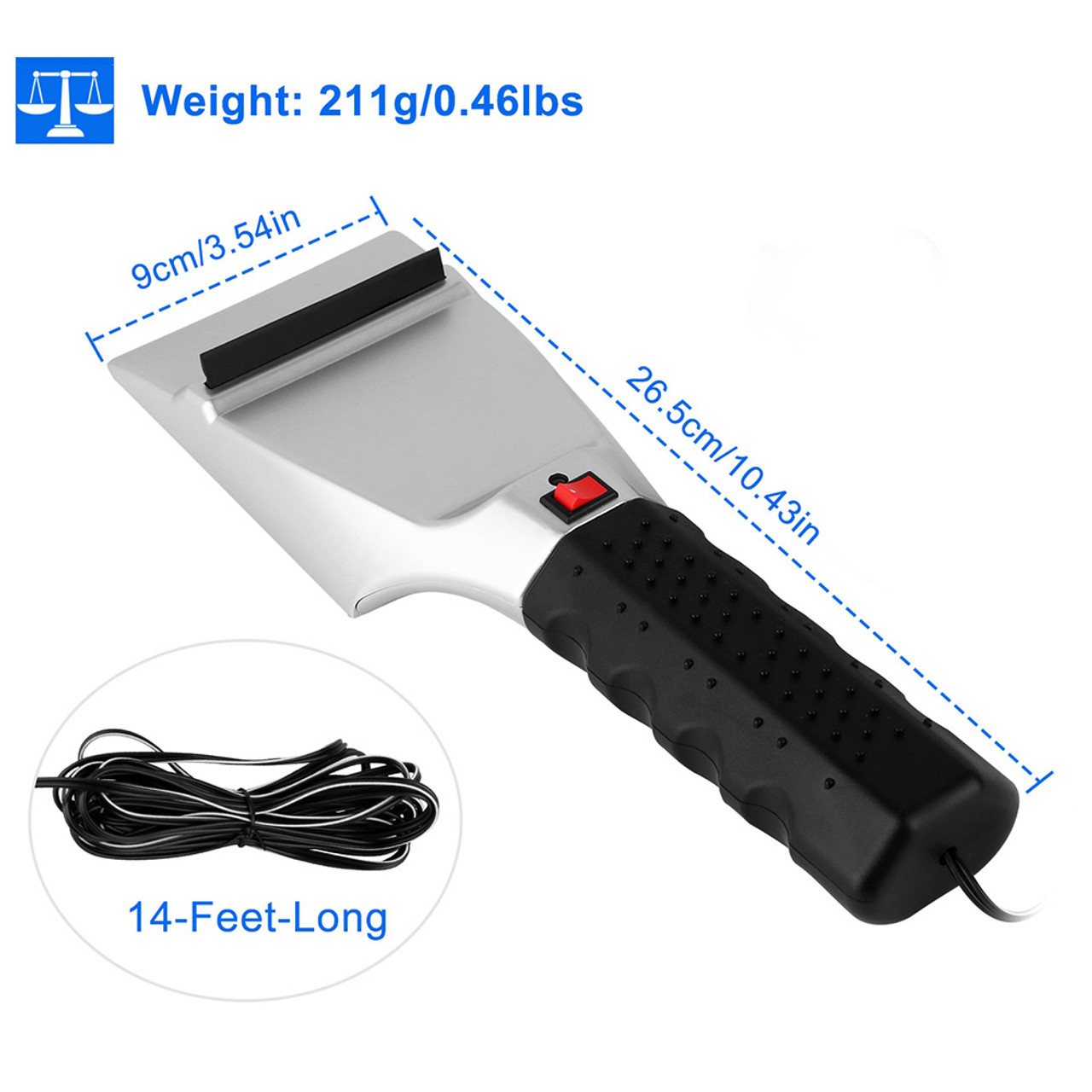 12V Electric Car Windshield Ice Snow Scraper product image