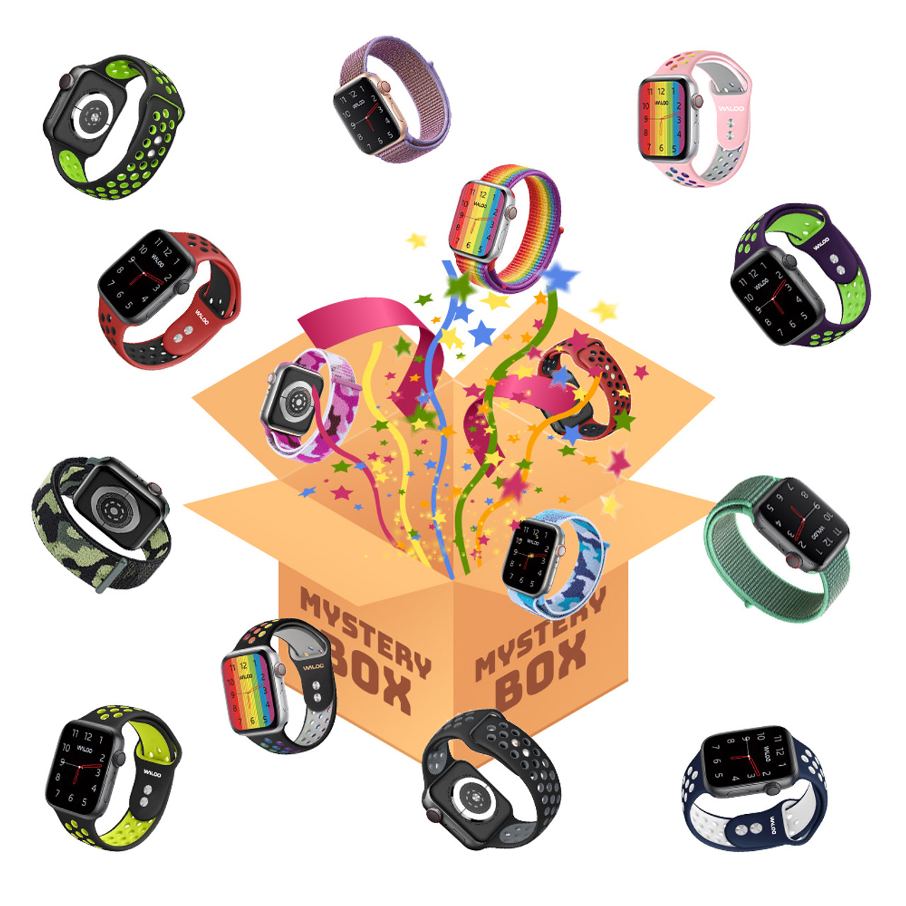 Assorted 3-Piece Mystery Bands for Apple Watch product image