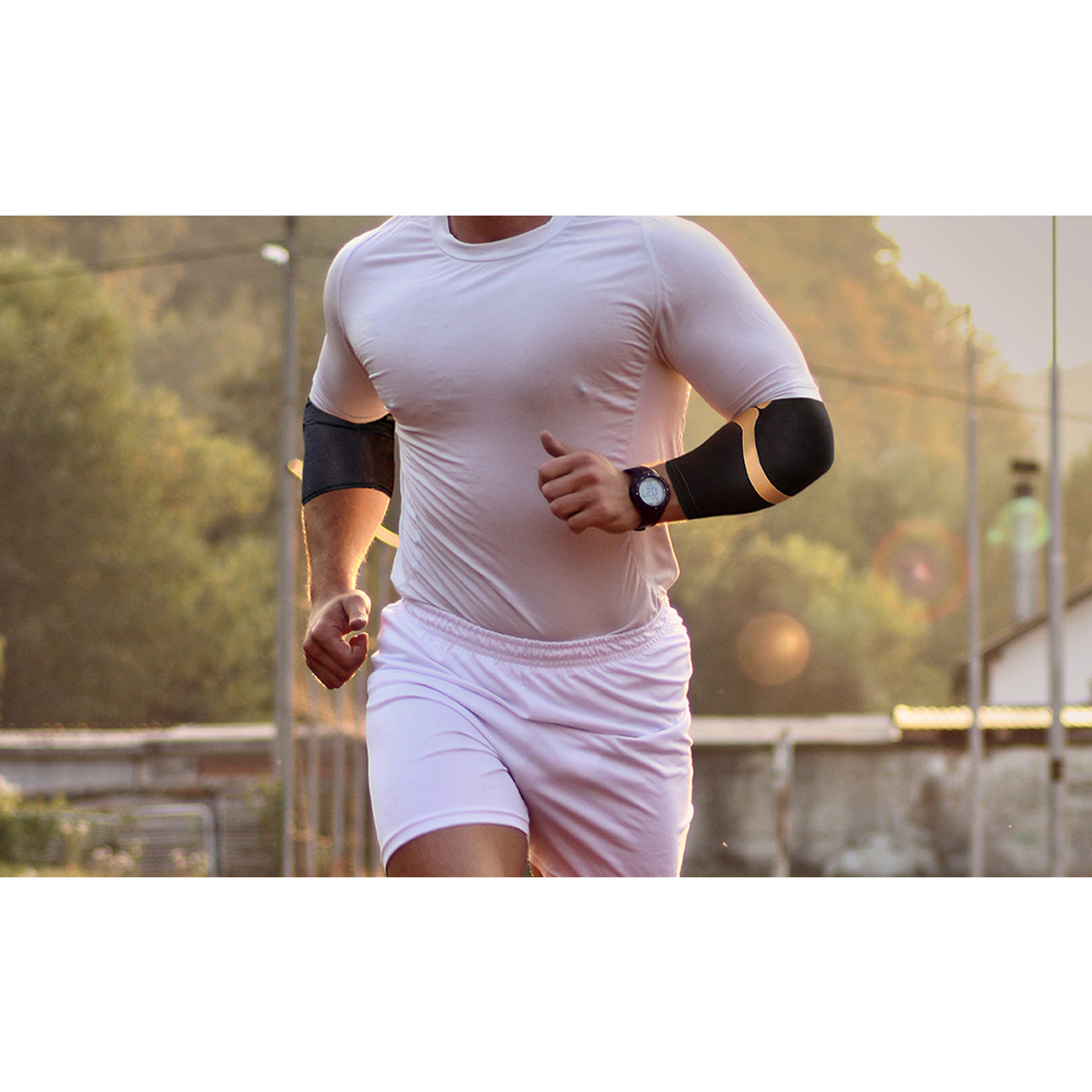 Copper Compression Elbow Support Sleeve for Pain Relief (1-Pair) product image