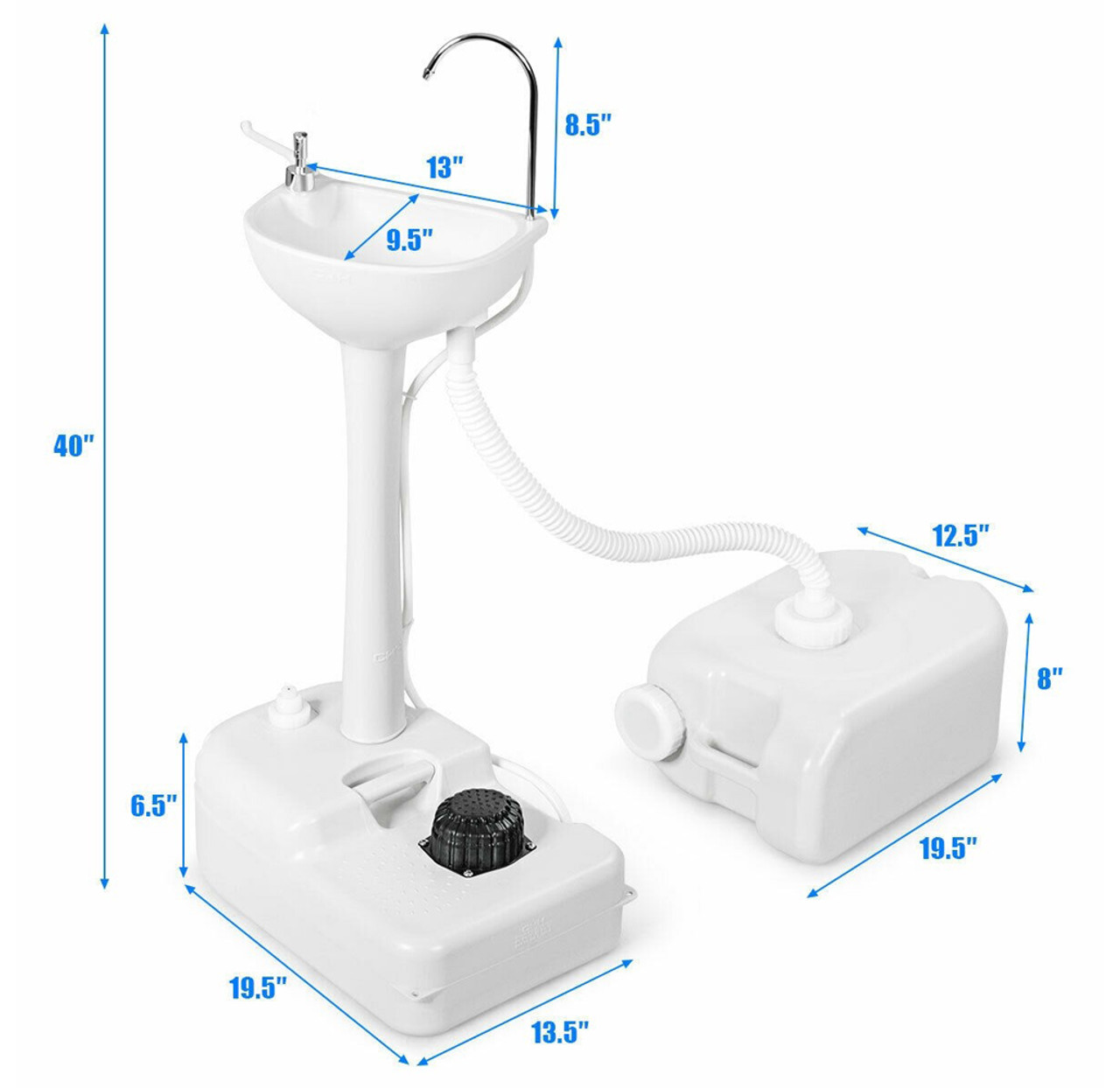 Portable Standing Wash Sink product image