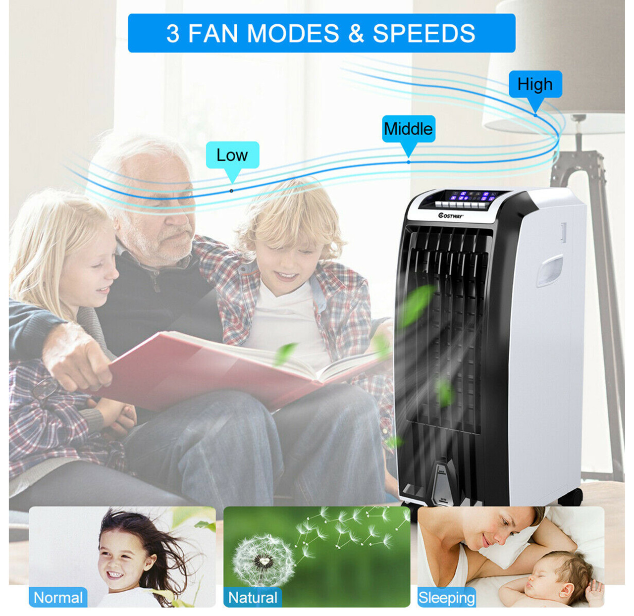 Evaporative Portable Air Conditioner with Remote product image