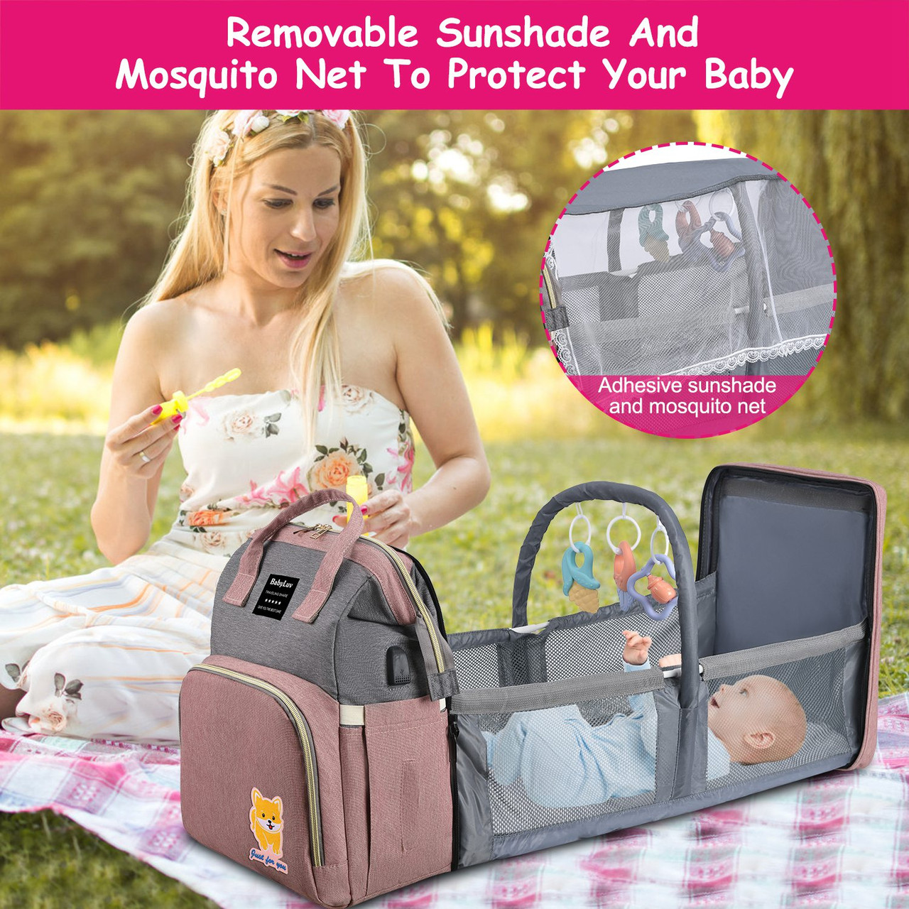 BabyLuv Diaper Bag Backpack product image