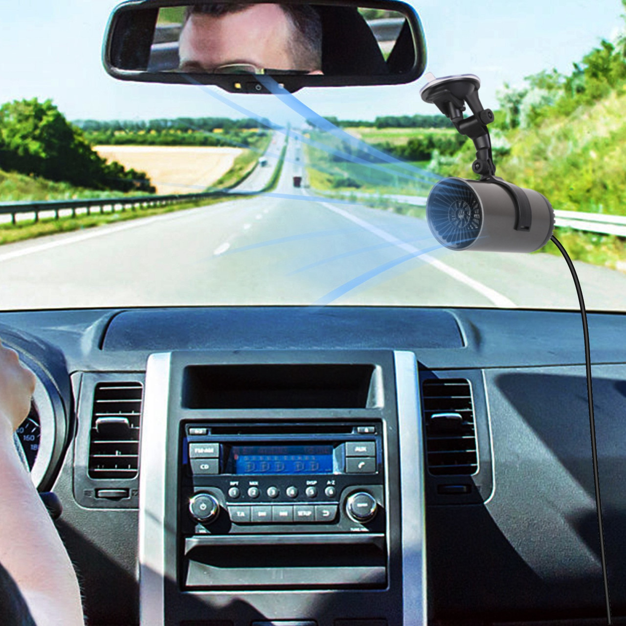 iMounTEK Portable Car Heater Fan product image