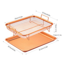 Non-Stick Crisper Basket and Tray Set product image