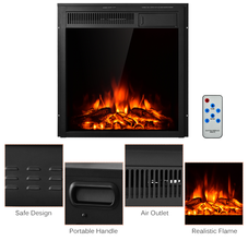 Electric 22.5'' Log Fireplace Insert product image