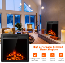 Electric 22.5'' Log Fireplace Insert product image