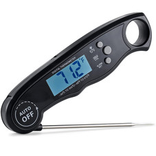 Cheer Collection® Foldable Instant Read Digital Food Thermometer product image