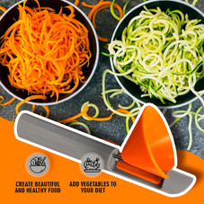 Cheer Collection® Vegetable Peeler And Spiralizer product image