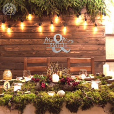 Personalized Couples' Surname Metal Signs product image