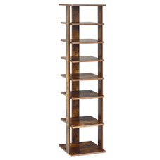 7-Tier Vertical Free-Standing Shoe Rack Tower product image
