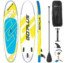 10-Foot Inflatable Stand-Up Paddle Board with Paddle product image