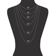 18K-Yellow-Gold Plated 925 Sterling Silver 1.2mm Diamond-Cut Rope Chain product image