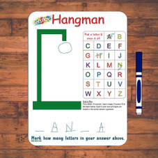 Double-Sided Hangman + Tic-Tac-Toe Game product image