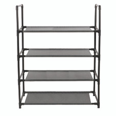 Space Saving 12 Pair Stackable Shoe Rack product image