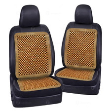 Zone Tech® Wooden Beaded Massaging Car Seat Cover (1- Or 2-Pack) product image