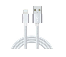 10-Foot Braided MFi Lightning Cables for Apple Devices (5-Pack) product image