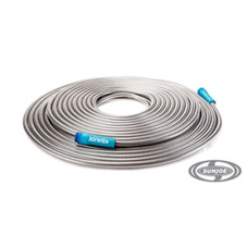 Sun Joe 100-Feet Heavy-Duty Spiral Constructed Metal Garden Hose product image