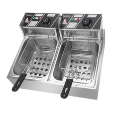 5000W 12.7QT Double Cylinder Electric Fryer product image