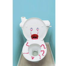 Paladone Terrifying Vinyl Toilet Decals (2-Pack) product image