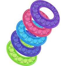 Pop It Bubble Circle Fidget Toy (5-Pack) product image