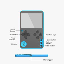 500-in-1 Mini Retro Handheld Video Game System product image