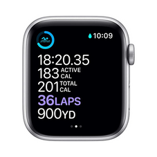 Apple® Watch Series 6, 40mm, 4G Lte + Gps – Silver Aluminum Case product image