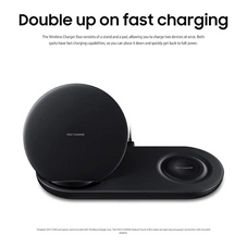 Samsung® Duo Fast Wireless Charging Dock (EP-N6100) – Black product image