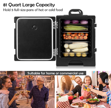 End-Loading Insulated 5-Pan Carrier product image