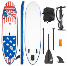 11-Foot Inflatable Stand-up Paddle Board with Pump & Paddle product image