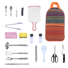 LakeForest® 19-Piece Camping Cooking Utensil Kit product image
