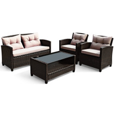 8-Piece Outdoor Patio Rattan Furniture Set product image