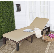 Rattan Outdoor Adjustable Lounge Chair product image