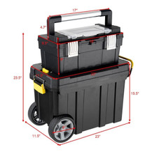 Rolling 2-in-1 Tool Box  product image