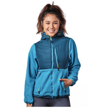 Women’s Two-Tone Full-Zip Fleece Jacket product image