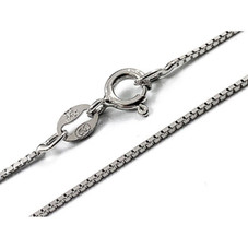 Italian 925 Sterling Silver Tarnish-Resistant 1.20mm Box Chain product image