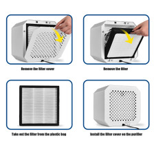 Desktop HEPA Air Purifier with 2-in-1 Composite Filter product image