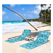 3-Piece Beach Lounge Chair Mat Set product image