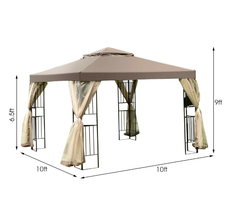 Outdoor 10' x 10' Patio Gazebo Awning Canopy product image