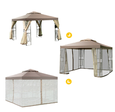 Outdoor 10' x 10' Patio Gazebo Awning Canopy product image