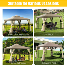 Outdoor 10' x 10' Patio Gazebo Awning Canopy product image