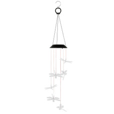 Solarek™ Solar LED Dragonfly Chime Light product image