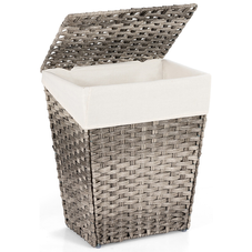 Handwoven Foldable Laundry Hamper product image