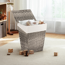 Handwoven Foldable Laundry Hamper product image