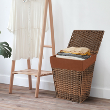 Handwoven Foldable Laundry Hamper product image