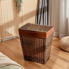 Handwoven Foldable Laundry Hamper product image