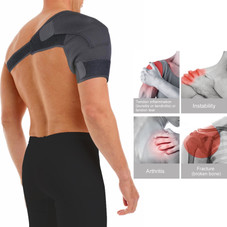 Adjustable Magnetic Shoulder Brace for Pain Relief (2-Pack) product image